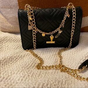 Black stylish ALDO bag with beautiful gold hardware .never worn